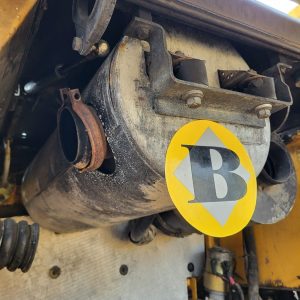 Silencer 11110269 for Volvo L110E, L110F, L120E, L120F, L120G